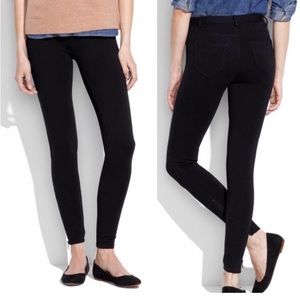 Madewell Black Skinny Ponte Pants